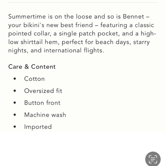 Anthropologie Bennet Button down Color Block Shirt - Picture 9 of 9